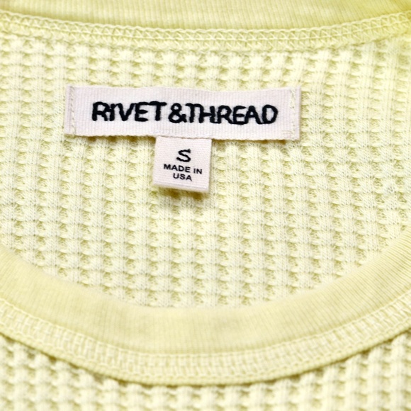 MADEWELL RIVET & THREAD SIA WAFFLE TEE - Picture 3 of 4
